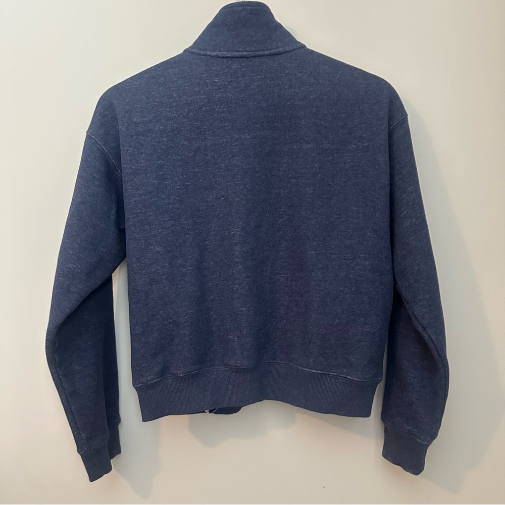 Fabletics Women’s Small Quarter Zip Pullover Navy… - image 3